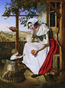 Italiana con bambino da Michael Neher