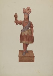 Indiano del negozio di sigari, c. 1939 da Michael Riccitelli