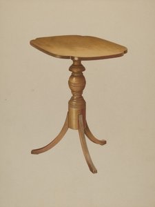 Tavolo, 1935-1942 da Michael Riccitelli