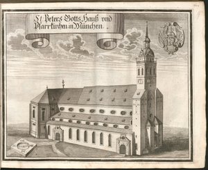 Tedesco: San Pietro Gotts Hauß e le chiese parrocchiali di Monaco di Baviera