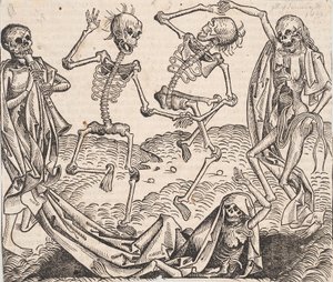Danza della Morte dalla Cronaca del Mondo di Schedel