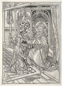 Der Schatzbehalter: La Trinità, 1491 da Michael Wolgemut