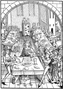 Illustrazione per il libro Schatzkammer da Michael Wolgemut