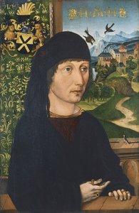 Ritratto di Levinus Memminger, ca 1485 da Michael Wolgemut