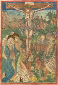 La Crocifissione con Santa Maria Maddalena da Michael Wolgemut