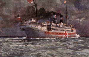Nave ospedale tedesca, Prima Guerra Mondiale da Michael Zeno Diemer