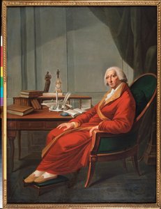 Ritratto del cancelliere imperiale di Russia, conte Ivan Osterman da Michail Fyodorovich Voinov