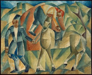 Uomo con cavallo