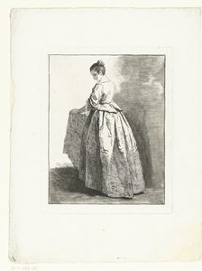Giovane ragazza da Michel Barthelemy Ollivier