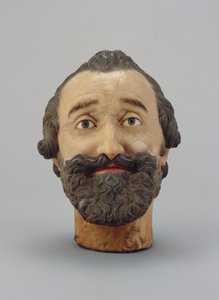 Testa ritratto di Enrico IV di Francia, c.1610 da Michel Bourdin