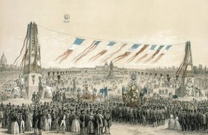 Festa della Concordia, Parigi da Michel C. and Gaildrau Jules (1816 98) Fichot
