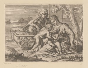 Maria e il Bambino con Sant