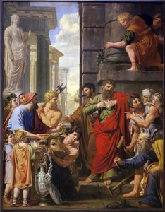 San Paolo e San Barnaba rifiutano gli onori divini a Listra (o Listra, città della Licaonia, colonia dell