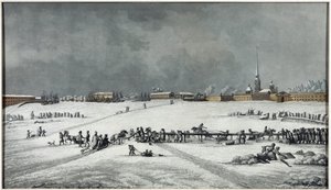 Vista della fortezza Pietro e Paolo