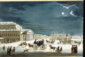 Il teatro imperiale Bolshoi Kamenny a San Pietroburgo
