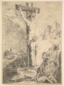 Maria Maddalena che prega ai piedi della croce, 1720-83