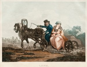 Guida in slitta, 1830-1840