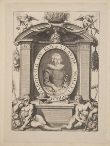 Claude Mollet, primo giardiniere del re, da Theatre des Plans et Jardinages, pub. 1652