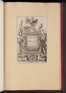 Pagina del titolo per Ludovicus Nonnius, Commentarius in Huberti Goltzi Graeciam, Insulas, et Asiam Minorem da Michel Lasne after Sir Peter Paul Rubens