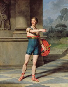 Ritratto di Nicolas Baptiste nel ruolo di Orazio