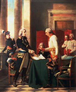 Firma della Convenzione di Alessandria dopo la vittoria francese alla Battaglia di Marengo, 15 giugno