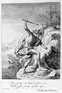 Alcione e Ceice trasformati in uccelli, 1655 da Michel de Marolles