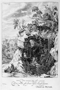 La ninfa Eco trasformata in suono, 1655 da Michel de Marolles