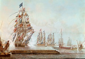 La festa del baluardo a Tolone per il Conte di Provenza nel luglio 1777 da Michel de Toulon