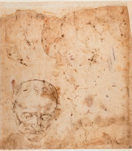 Studi di figure da Michelangelo (after) Buonarroti