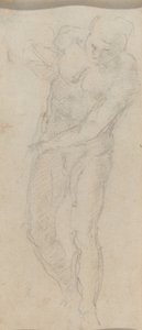 Nudo Maschile (verso) da Michelangelo