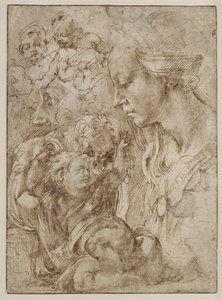 Studi per una famiglia santa da Michelangelo