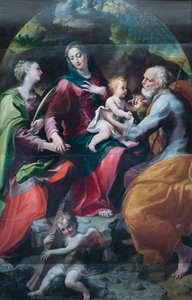 Madonna con Bambino e Santa Barbara
