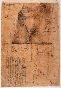 Studi architettonici autografi e frammenti poetici da Michelangelo Buonarroti