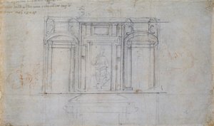 Design per una delle tombe dei Medici