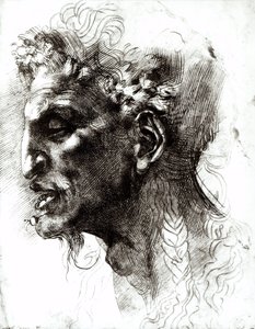 Testa di satiro da Michelangelo Buonarroti