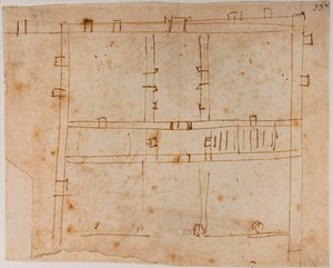Piano della casa da Michelangelo Buonarroti