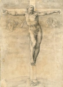 Crocifissione con due angeli