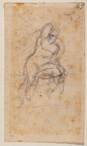 Studio di nudo per la Cappella Sistina da Michelangelo Buonarroti