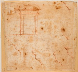 Progetti per portali e modanature architettoniche da Michelangelo Buonarroti