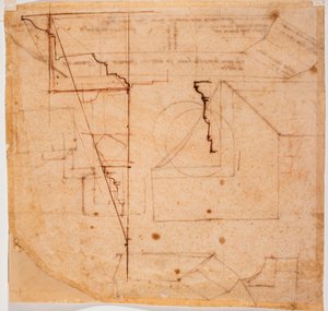 Profili di trabeazione da Michelangelo Buonarroti