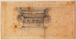 Studio per una figura seduta, XVI secolo
