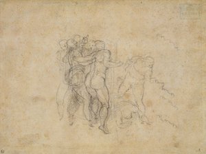 Studio per il Giudizio Universale da Michelangelo Buonarroti