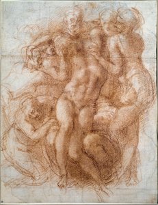 Studio per la Pietà Deposizione di Cristo da Michelangelo Buonarroti
