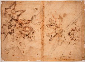 Studio per il baluardo della Porta al Prato di Tutti i Santi da Michelangelo Buonarroti