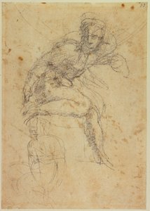 Studio di due nudi della Sistina da Michelangelo Buonarroti