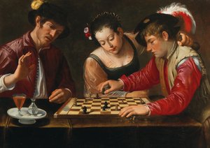 Giocatori di scacchi, XVII secolo