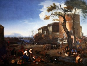 Festa di campagna da Michelangelo Cerquozzi
