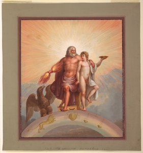 Zeus e Ganimede da Michelangelo Maestri