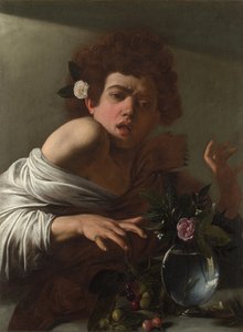 Ragazzo morso da una lucertola, ca 1595 da Michelangelo Merisi Caravaggio