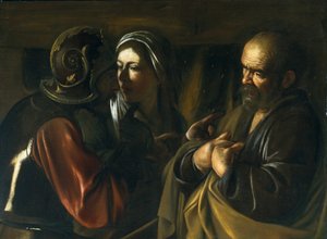 Rinnegamento di San Pietro, 1610 da Michelangelo Merisi Caravaggio